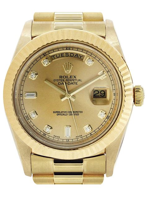 gold weight rolex day date|rolex day date 41mm gold.